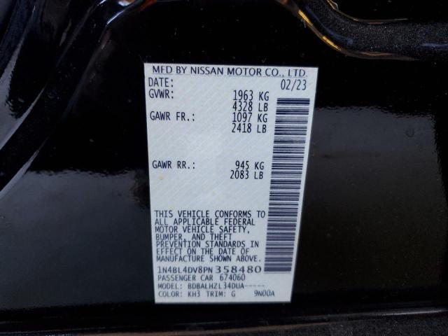 2023 NISSAN ALTIMA SV 1N4BL4DV8PN358480