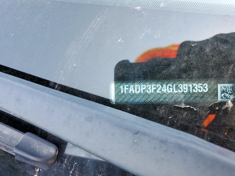 2016 FORD FOCUS SE 1FADP3F24GL391353