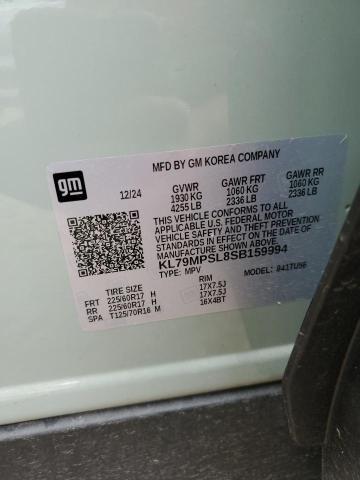 2025 CHEVROLET TRAILBLAZE - KL79MPSL8SB159994