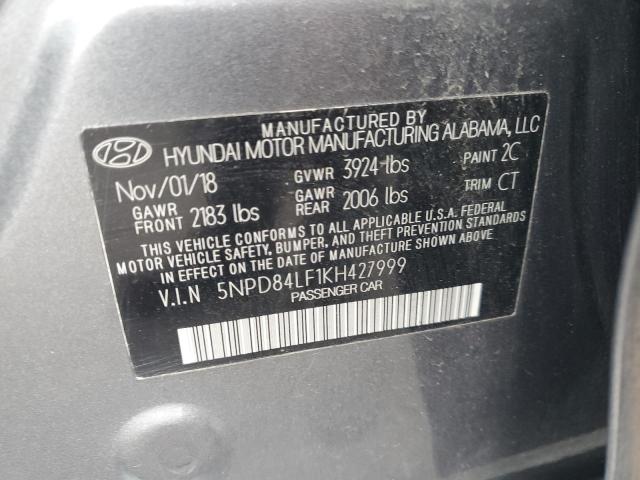 2019 HYUNDAI ELANTRA SE - 5NPD84LF1KH427999