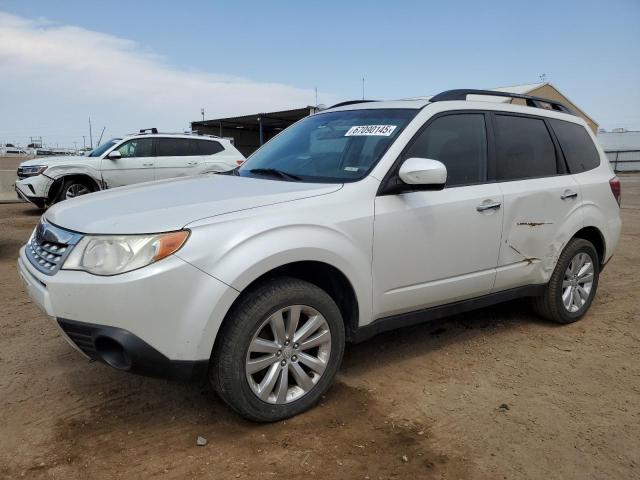 SUBARU FORESTER 2 2011 white  gas JF2SHADC6BH740279 photo #1