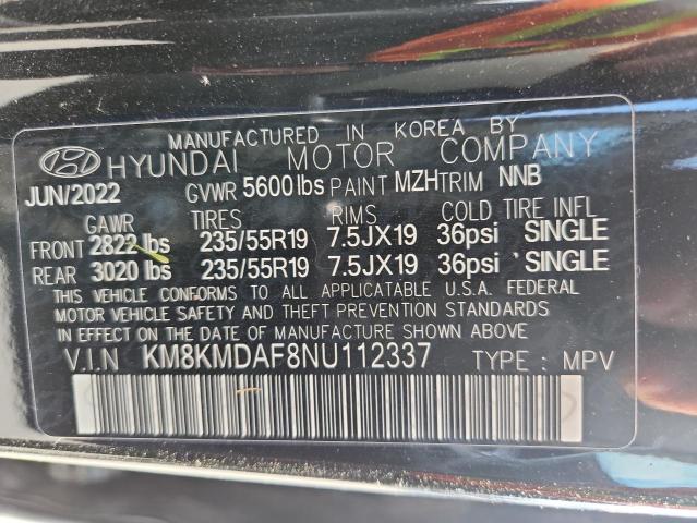 2022 HYUNDAI IONIQ 5 SE KM8KMDAF8NU112337