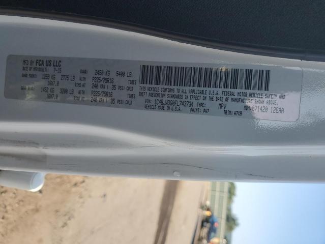 2015 JEEP WRANGLER U 1C4BJWDG0FL743734