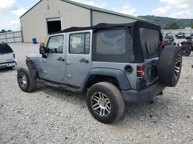 2013 Jeep Wrangler Unlimited Sport silver suv flexible 1C4BJWDG2DL685896 photo #3
