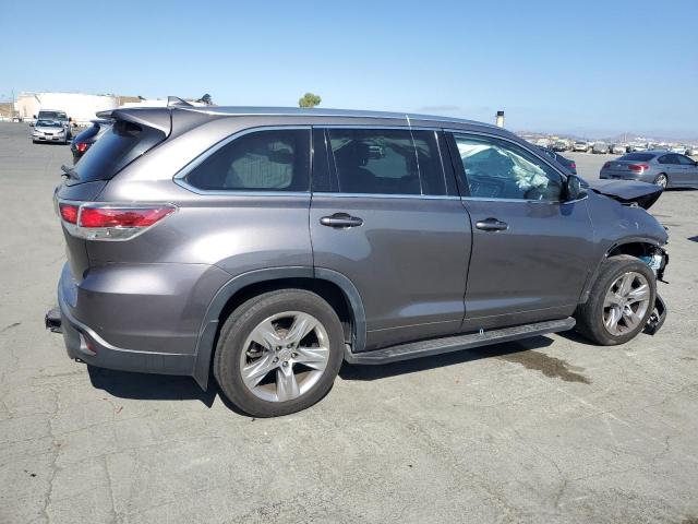 TOYOTA HIGHLANDER 2015 gray  gas 5TDDKRFH7FS114256 photo #4