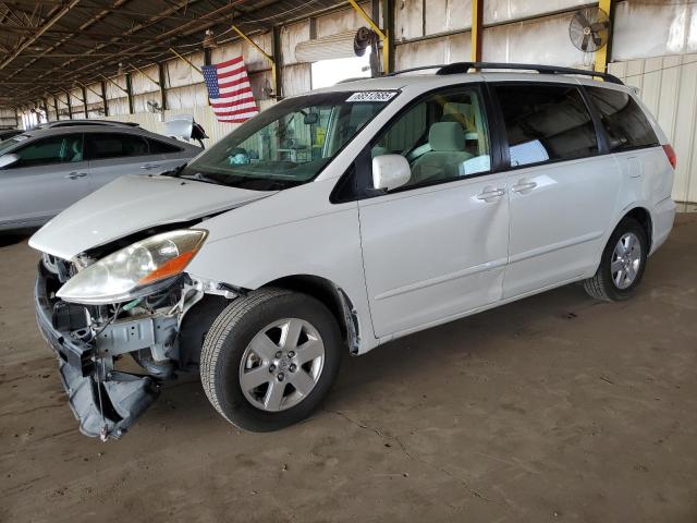 TOYOTA SIENNA XLE 2006 white  gas 5TDZA22C56S571237 photo #1