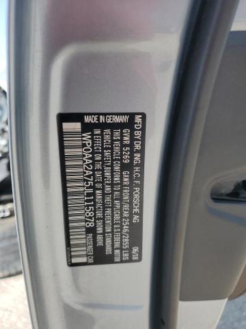 2018 PORSCHE PANAMERA 4 WP0AA2A75JL115878