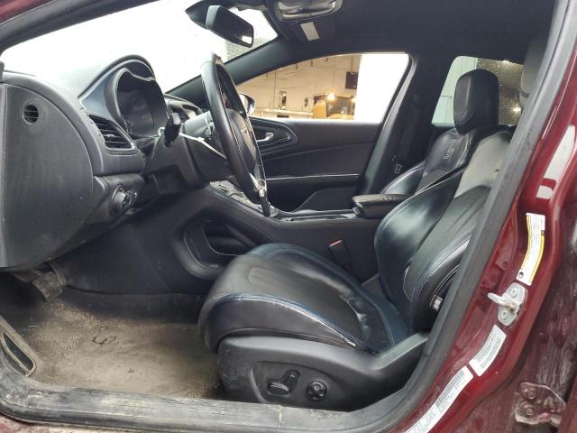 2015 CHRYSLER 200 S 1C3CCCBB5FN569110