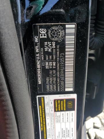 2017 MERCEDES-BENZ C 43 4MATI 55SWF6EB9HU193573