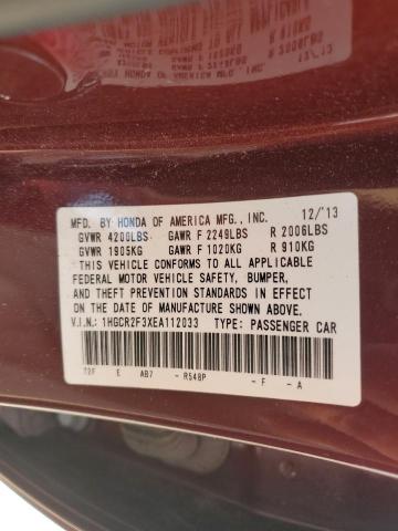 2014 HONDA ACCORD LX - 1HGCR2F3XEA112033