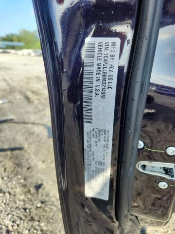 2021 JEEP CHEROKEE 1C4PJLLB6MD214970