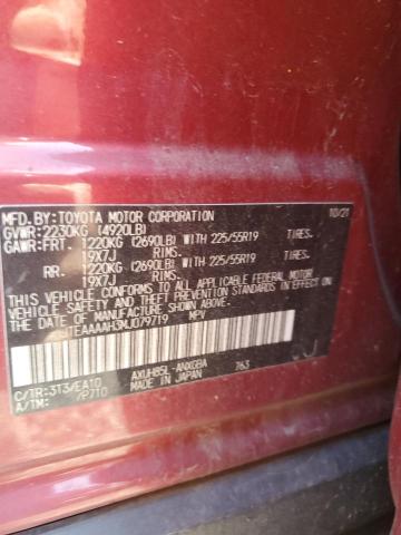 2021 TOYOTA VENZA LE - JTEAAAAH3MJ079719
