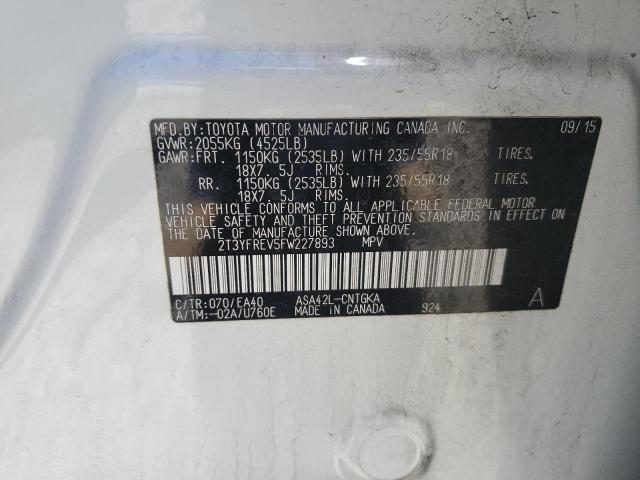 2015 TOYOTA RAV4 LIMIT - 2T3YFREV5FW227893