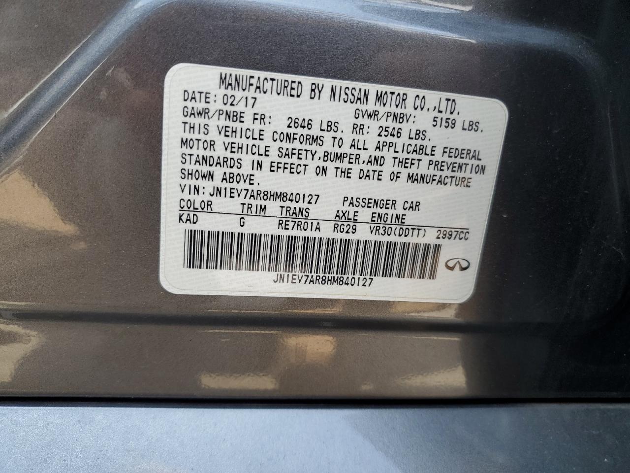 INFINITI Q50 PREMIUM