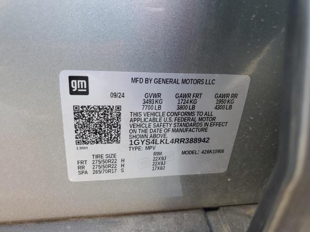2024 CADILLAC ESCALADE E 1GYS4LKL4RR388942