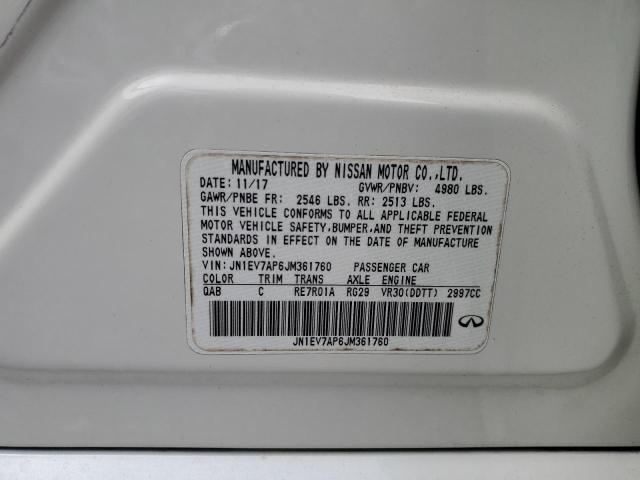 2018 INFINITI Q50 LUXE JN1EV7AP6JM361760