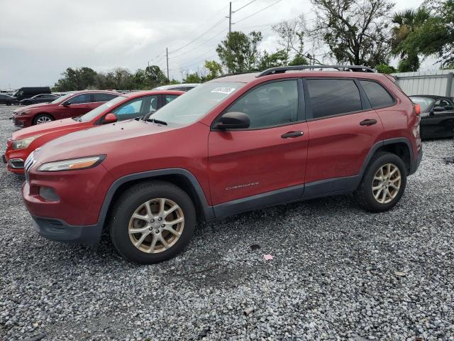 2016 JEEP CHEROKEE SPORT 1C4PJMAB9GW170822