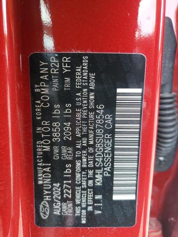 2025 HYUNDAI ELANTRA SE KMHLS4DG8SU878546