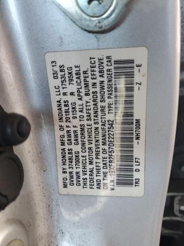 2013 HONDA CIVIC LX - 19XFB2F57DE227542