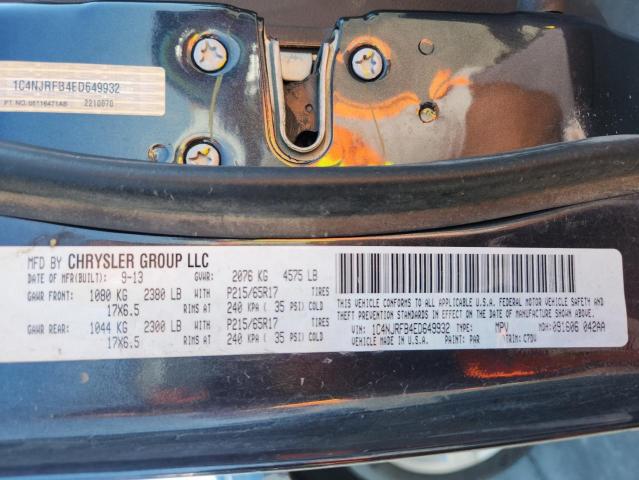 2014 JEEP PATRIOT LA - 1C4NJRFB4ED649932