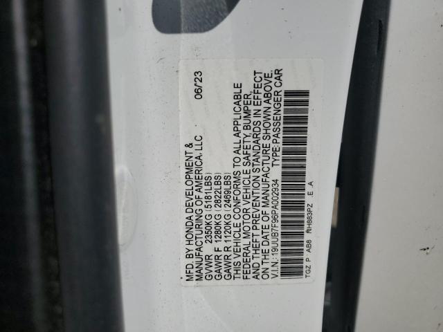 2023 ACURA TLX TYPE S 19UUB7F96PA002934