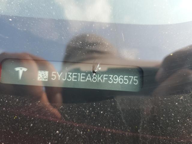 2019 TESLA MODEL 3 5YJ3E1EA8KF396575