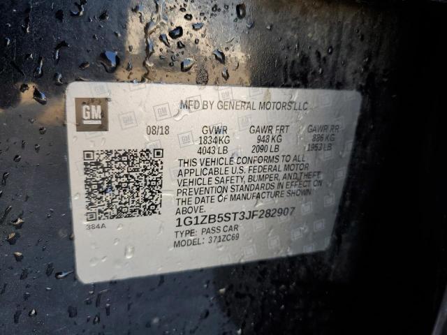 2018 CHEVROLET MALIBU LS 1G1ZB5ST3JF282907