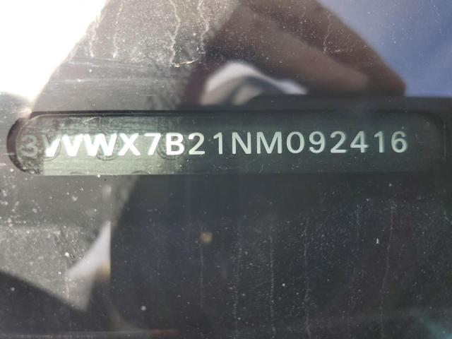 2022 VOLKSWAGEN TAOS SE 3VVWX7B21NM092416