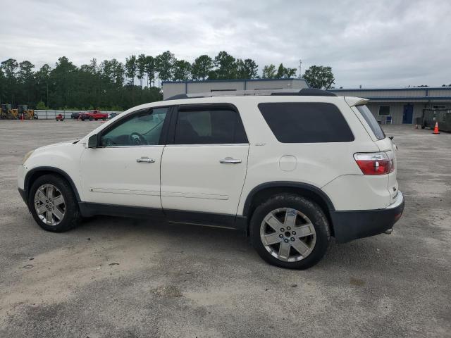 GMC ACADIA SLT 2010 white  gas 1GKLRNED4AJ117303 photo #3