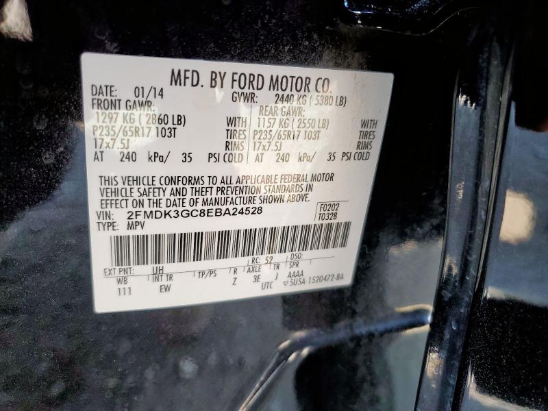 2014 FORD EDGE SE - 2FMDK3GC8EBA24528