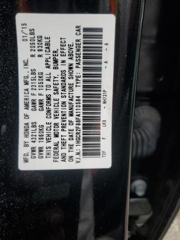 2015 HONDA ACCORD EXL 1HGCR2F88FA110584