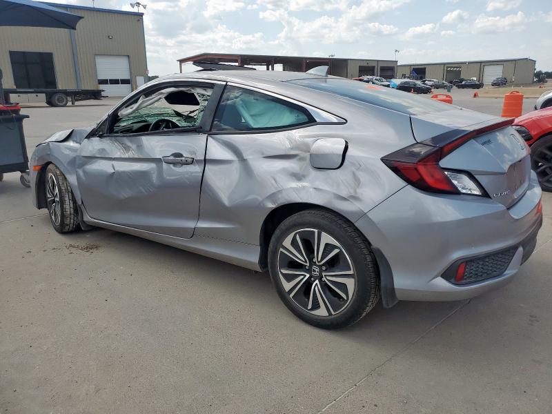 HONDA CIVIC EX 2018 silver  gas 2HGFC3B39JH354916 photo #3