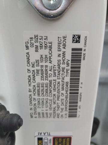 2018 HONDA CR-V EXL 2HKRW2H89JH633466