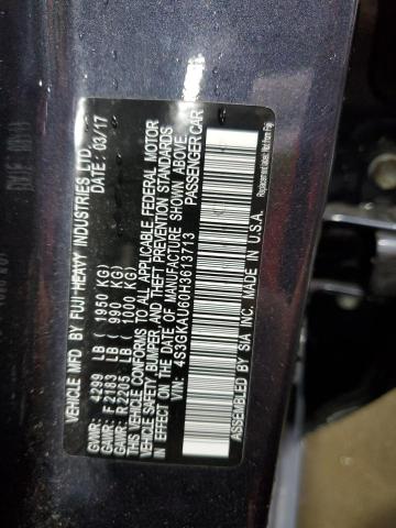 2017 SUBARU IMPREZA LI 4S3GKAU60H3613713