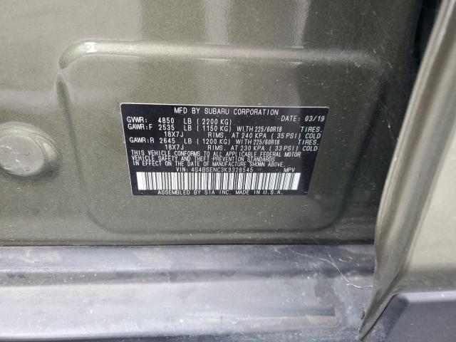 2019 SUBARU OUTBACK 3.6R LIMITED 4S4BSENC3K3328545