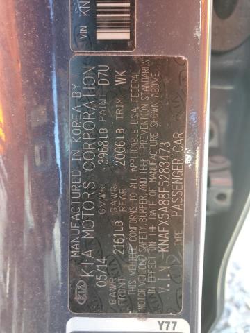 2015 KIA FORTE EX KNAFX5A88F5283473