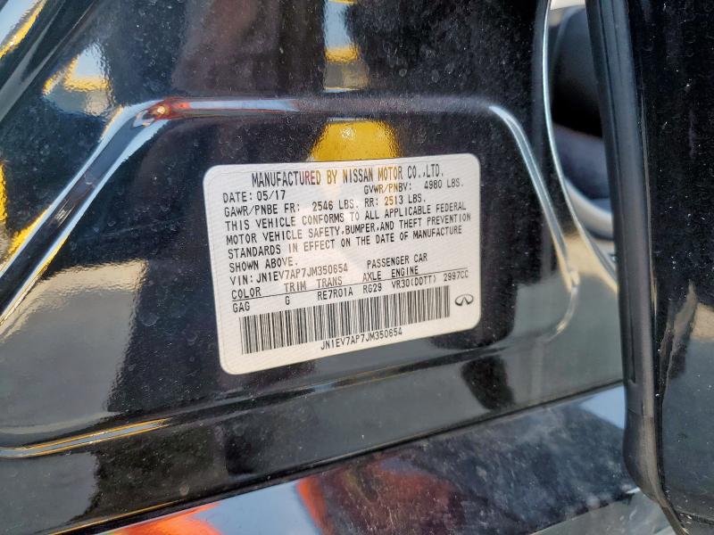 2018 INFINITI Q50 LUXE - JN1EV7AP7JM350654