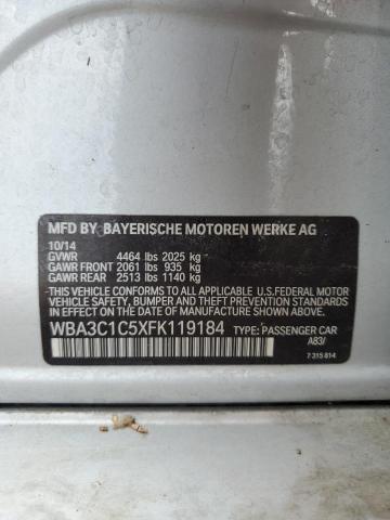 2015 BMW 328 I SULE WBA3C1C5XFK119184