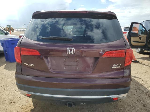 2017 HONDA PILOT ELIT 5FNYF6H0XHB028720