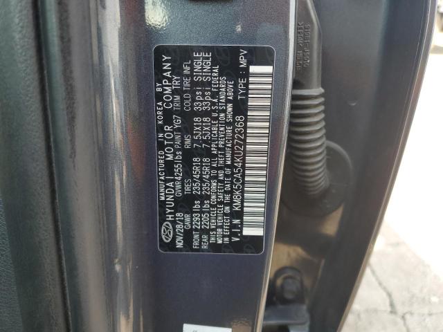 2019 HYUNDAI KONA ULTIM KM8K5CA54KU272368