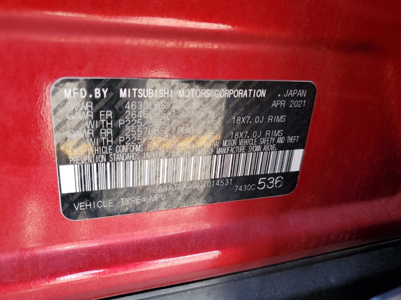 MITSUBISHI ECLIPSE LE