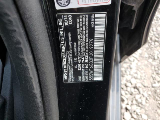 2015 MERCEDES-BENZ C 400 4MAT 55SWF6GB3FU019279