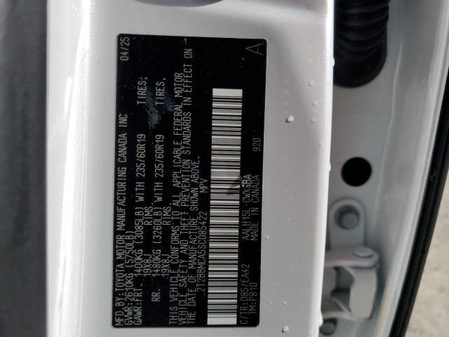 2025 LEXUS RX 350H BA 2T2BBMCA5SC085422