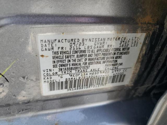 2024 NISSAN SENTRA S 3N1AB8BV8RY215797