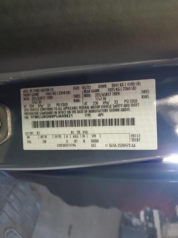 2023 FORD ESCAPE ACT 1FMCU9GN9PUA09821