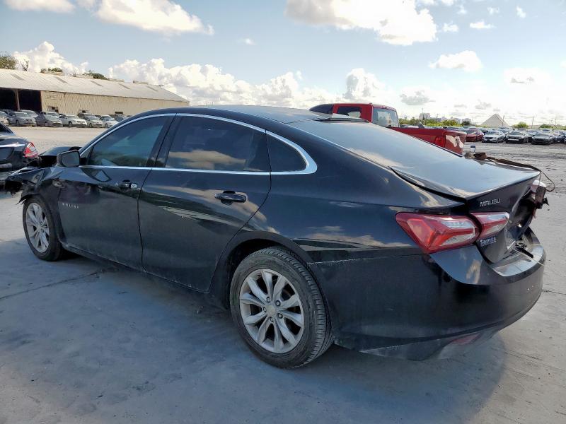 CHEVROLET MALIBU LT 2020 black  gas 1G1ZD5STXLF076187 photo #3