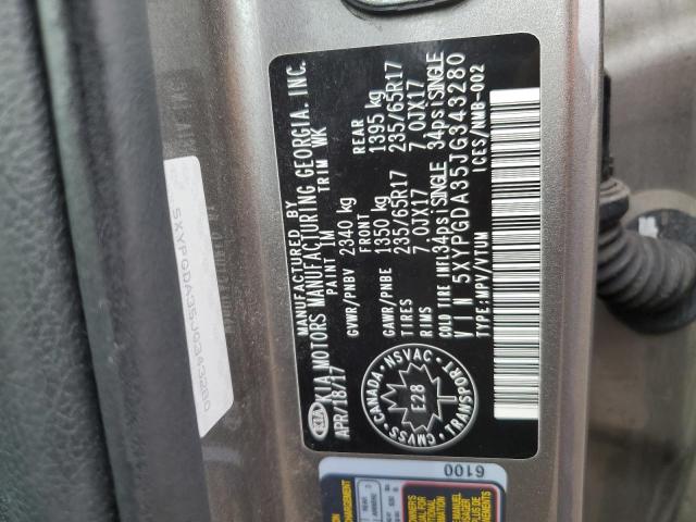 2018 KIA SORENTO LX - 5XYPGDA35JG343280