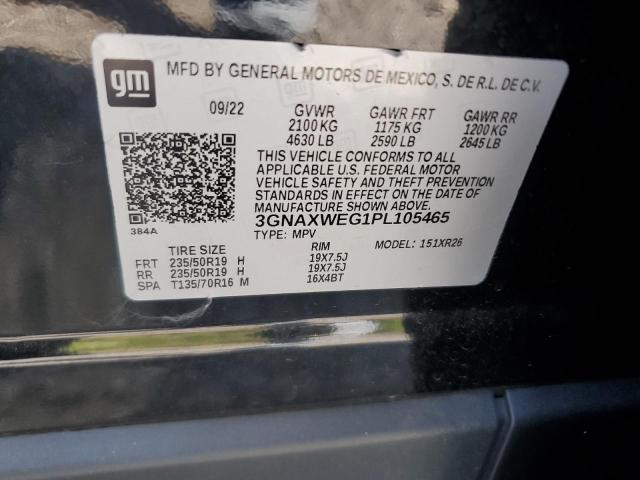 2023 CHEVROLET EQUINOX RS 3GNAXWEG1PL105465