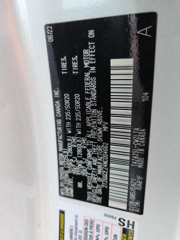 2022 LEXUS NX 350 2T2GGCEZ4NC004662