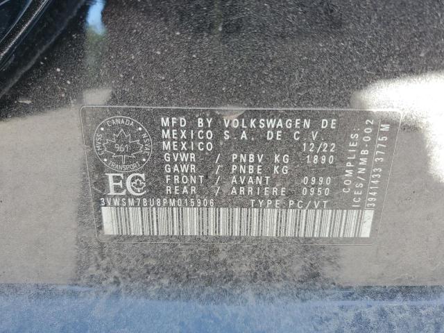2023 VOLKSWAGEN JETTA COMF 3VWSM7BU8PM015906